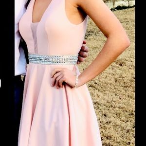 Light Pink Homecoming Dress